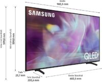 Samsung QLED 4K Q60A TV 43 Zoll (GQ43Q60AAUXZG), Quantum HDR, Quantum Prozessor Lite 4K, 100% Farbvolumen [2021] – Bild 4