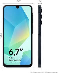 Samsung Galaxy A16 5G Smartphone ohne Vertrag, Handy mit Android, 50-MP-Hauptkamera, 16,91 cm / 6,7 – Bild 2